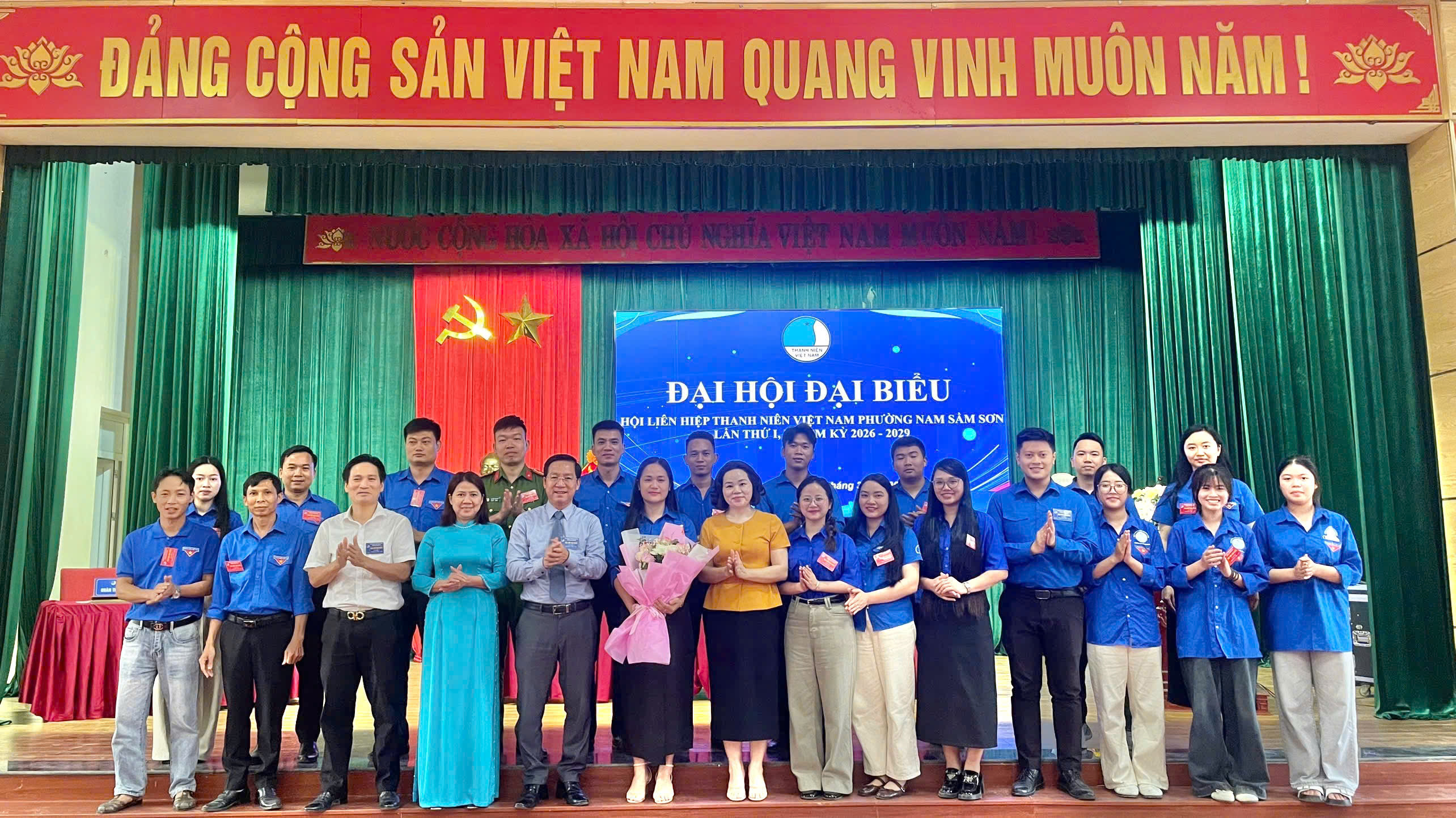 Đại hội Hội Liên hiệp thanh niên phường Nam Sầm Sơn lần thứ nhất, nhiệm kỳ 2026 - 2029