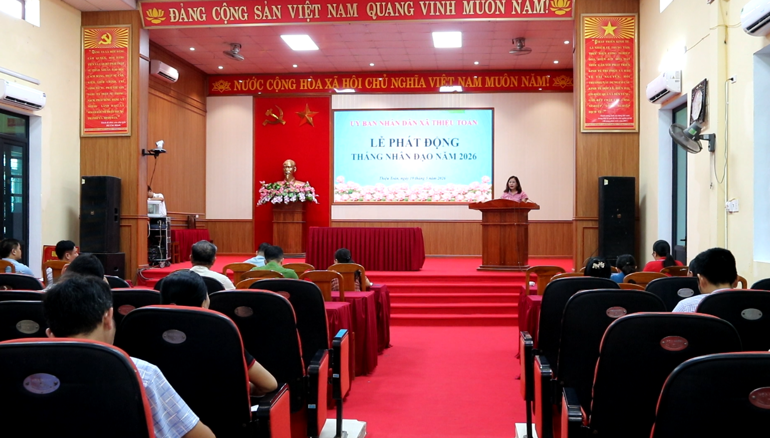 Xã Thiệu Toán phát động tháng nhân đạo năm 2026