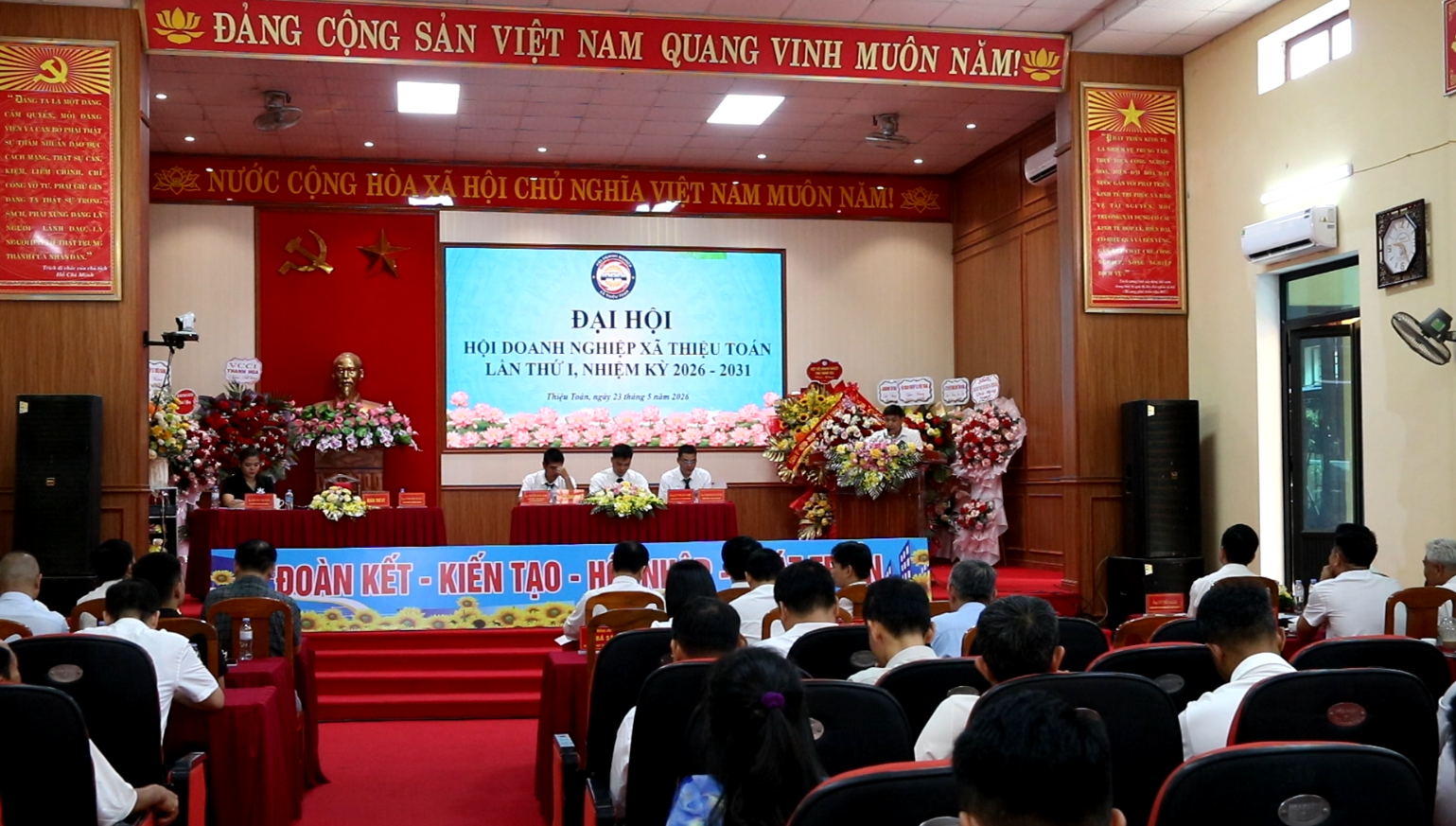 Hội Doanh nghiệp xã Thiệu Toán tổ chức Đại hội lần thứ nhất, nhiệm kỳ 2026 – 2030