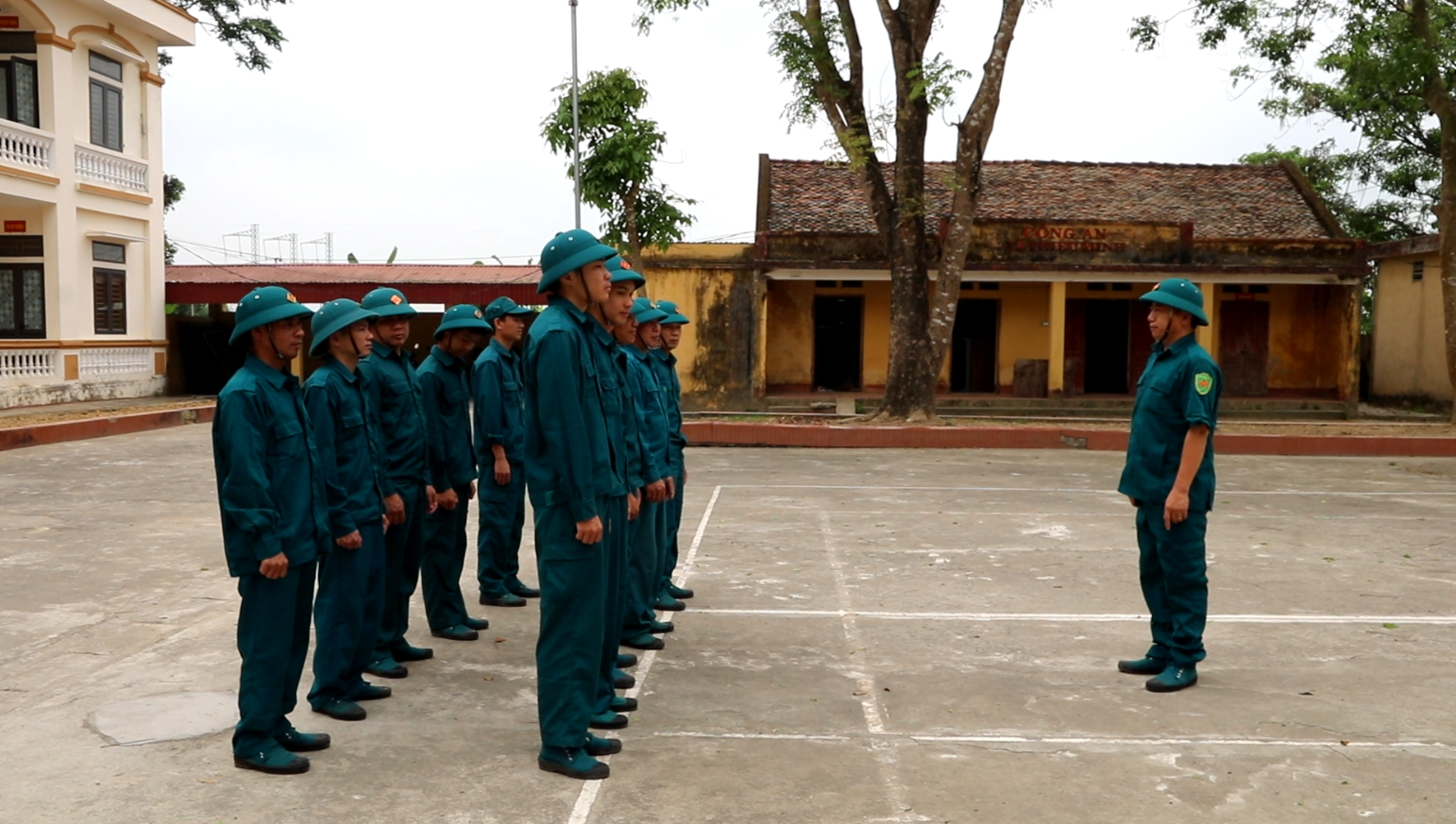 Ban Chỉ huy Quân sự xã Thiệu Toán tổ chức đăng cai huấn luyện Dân quân năm thứ nhất năm 2026