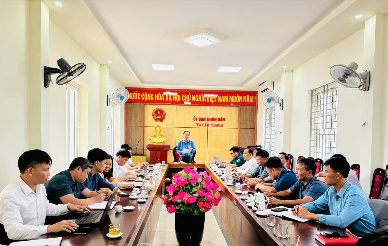 HỘI NGHỊ TRIỂN KHAI CÔNG TÁC ỨNG PHÓ VỚI BÃO SỐ 10
