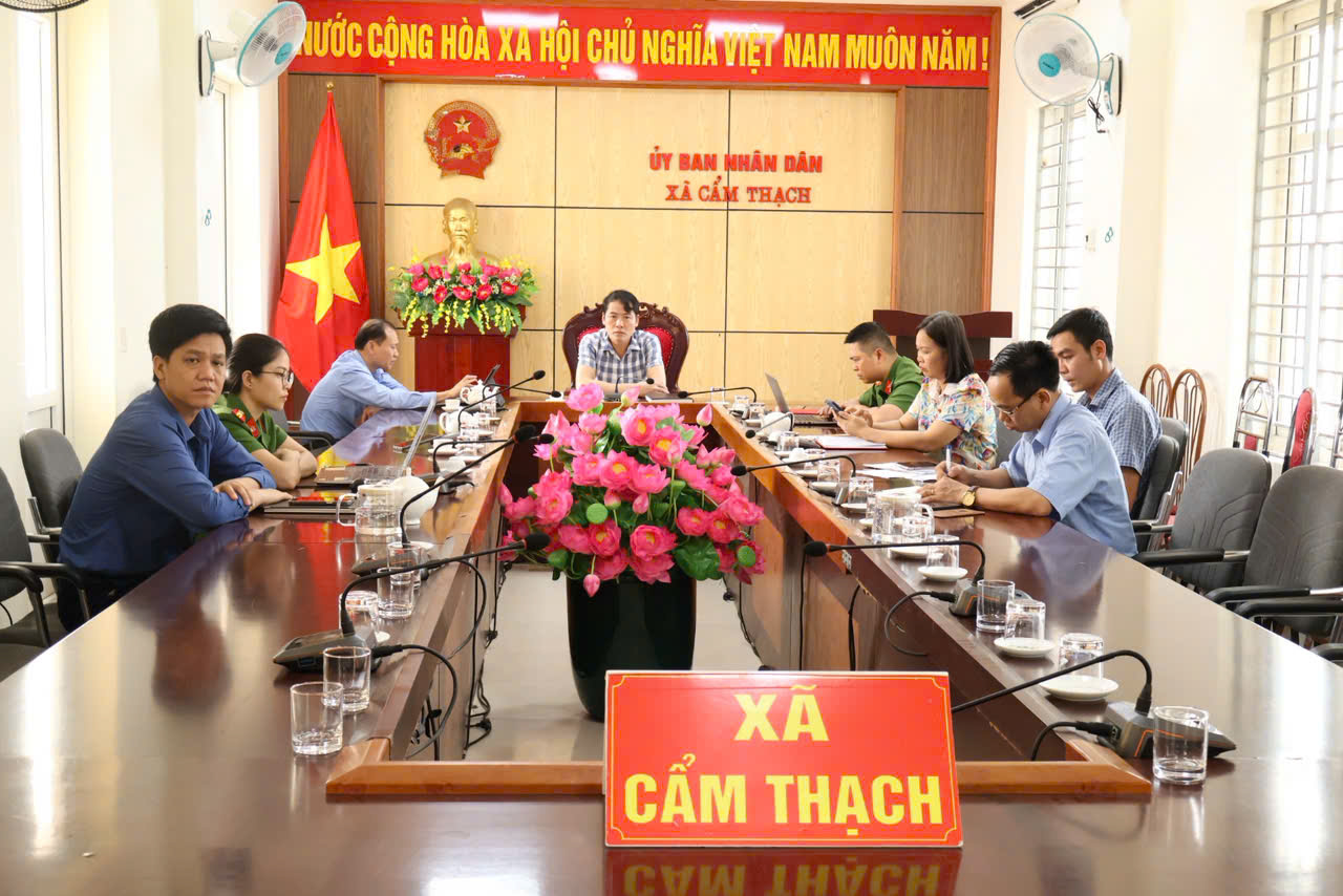 Hội nghị trực tuyến chiến dịch làm giàu, làm sạch cơ sở dữ liệu đất đai