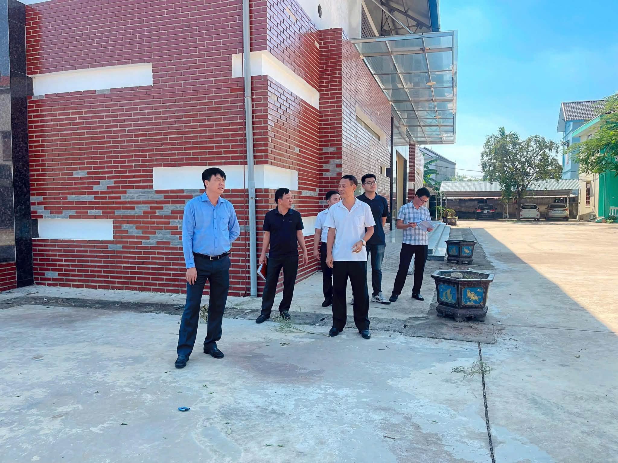 PHƯỜNG SẦM SƠN KIỂM TRA CƠ SỞ VẬT CHẤT CHUẨN BỊ NĂM HỌC MỚI
