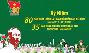 Phường Trung Sơn gặp mặt kỷ niệm 80 năm Ngày thành lập Quân đội Nhân dân Việt Nam, 35 năm Ngày hội Quốc phòng toàn dân