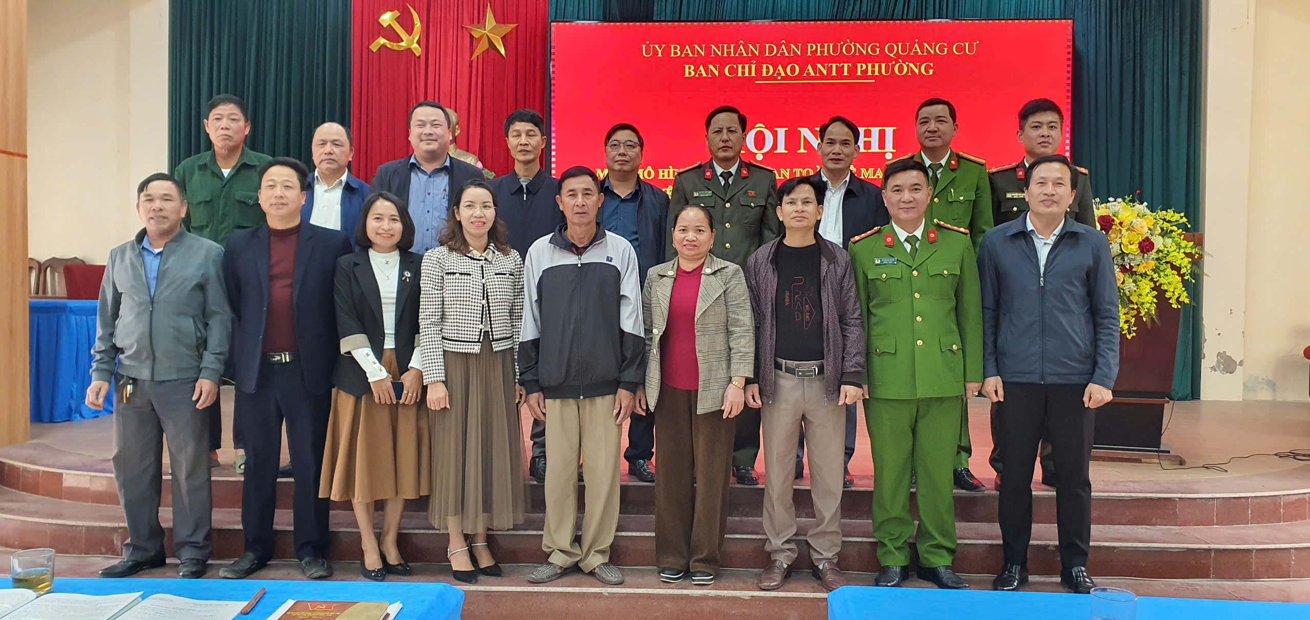 Phường Quảng Cư : Ra mắt mô hình “Phường an toàn về ma túy, không ma tuý”.