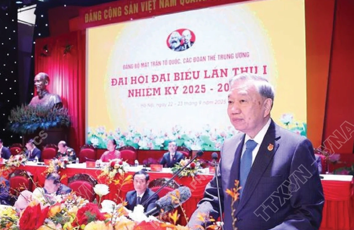 Ba quan điểm chỉ đạo của Tổng Bí thư tại Đại hội đại biểu Đảng bộ MTTQ, các đoàn thể Trung ương