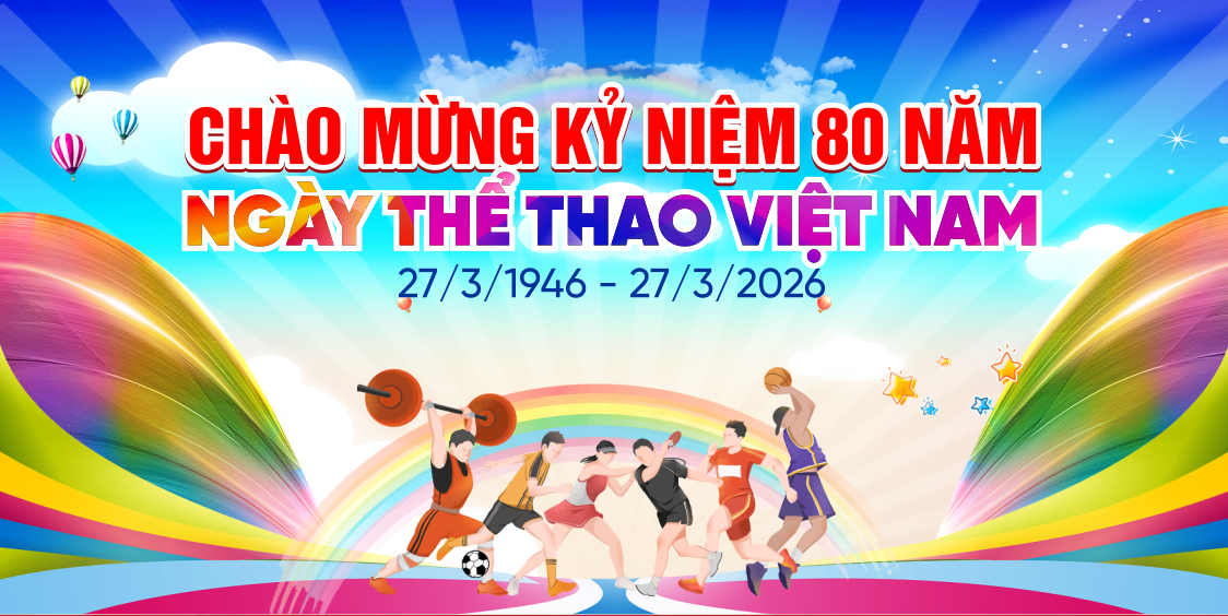 Phường Hạc Thành tổ chức chuỗi hoạt động kỷ niệm 80 năm  Ngày truyền thống Ngành Thể dục thể thao (27/3/1946 - 27/3/2026)