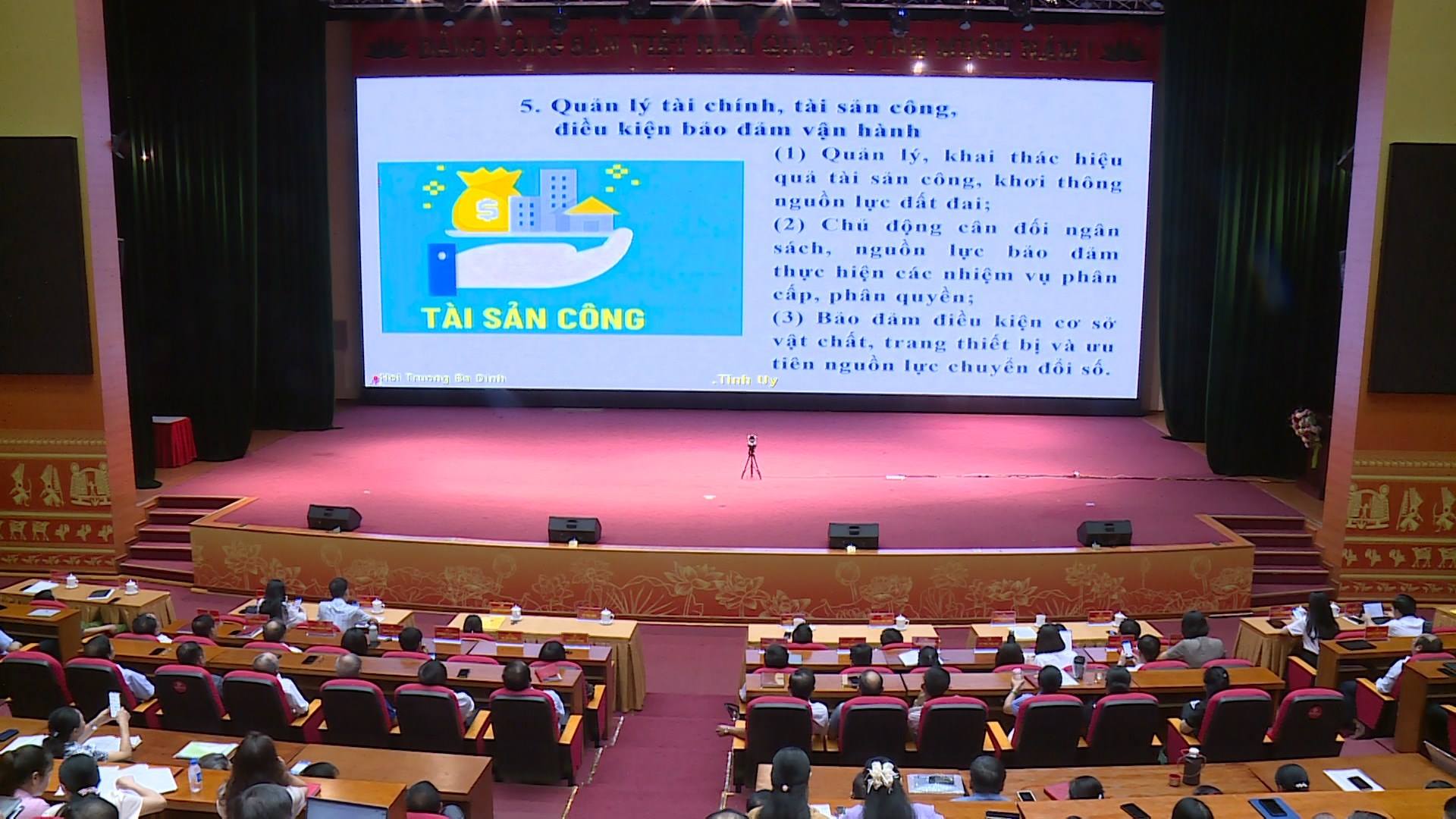 Phường Hạc Thành: Dự trực tuyến sơ kết 1 năm vận hành mô hình tổ chức tổng thể của hệ thống chính trị, mô hình chính quyền 3 cấp