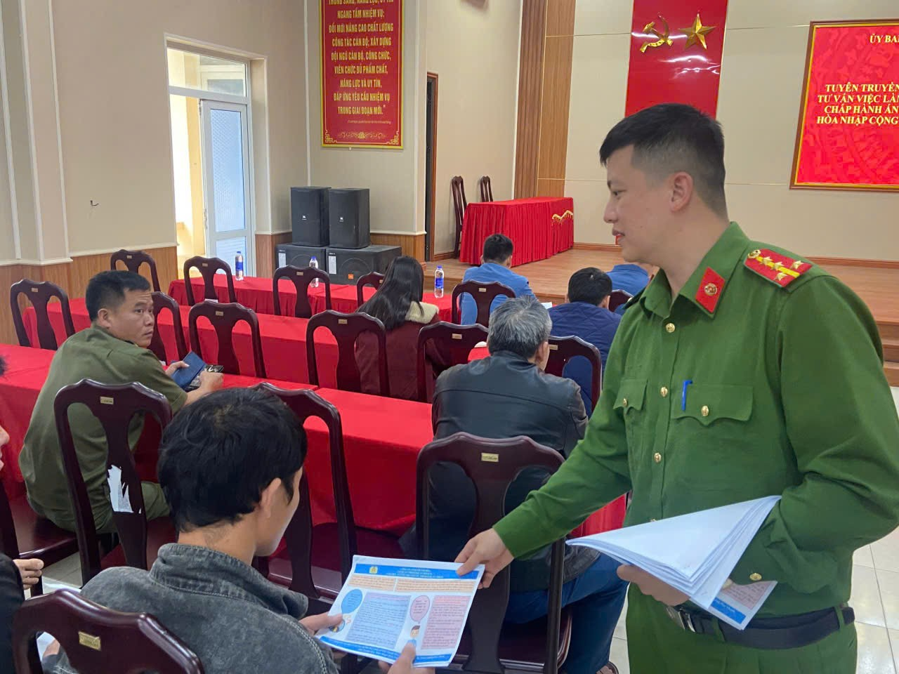 XÃ XUÂN CHINH TỔ CHỨC HỘI NGHỊ TUYÊN TRUYỀN