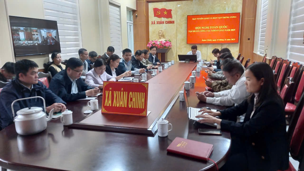 Hội nghị toàn quốc tập huấn công tác khoa giáo năm 2025