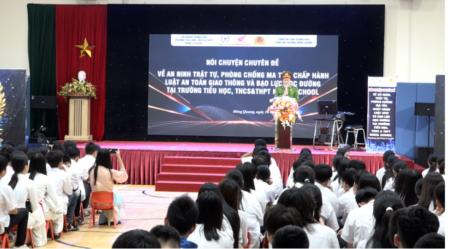 Phường Đông Quang tăng cường tuyên truyền phòng, chống bạo lực học đường, bảo đảm an ninh trật tự trong các trường học