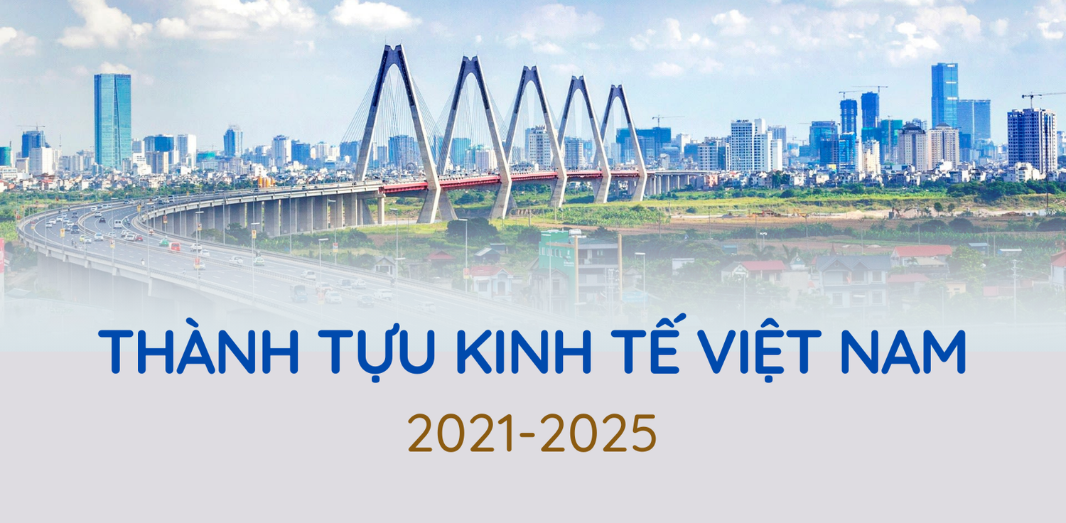 Thành tựu kinh tế Việt Nam giai đoạn 2021-2025, những con số ấn tượng