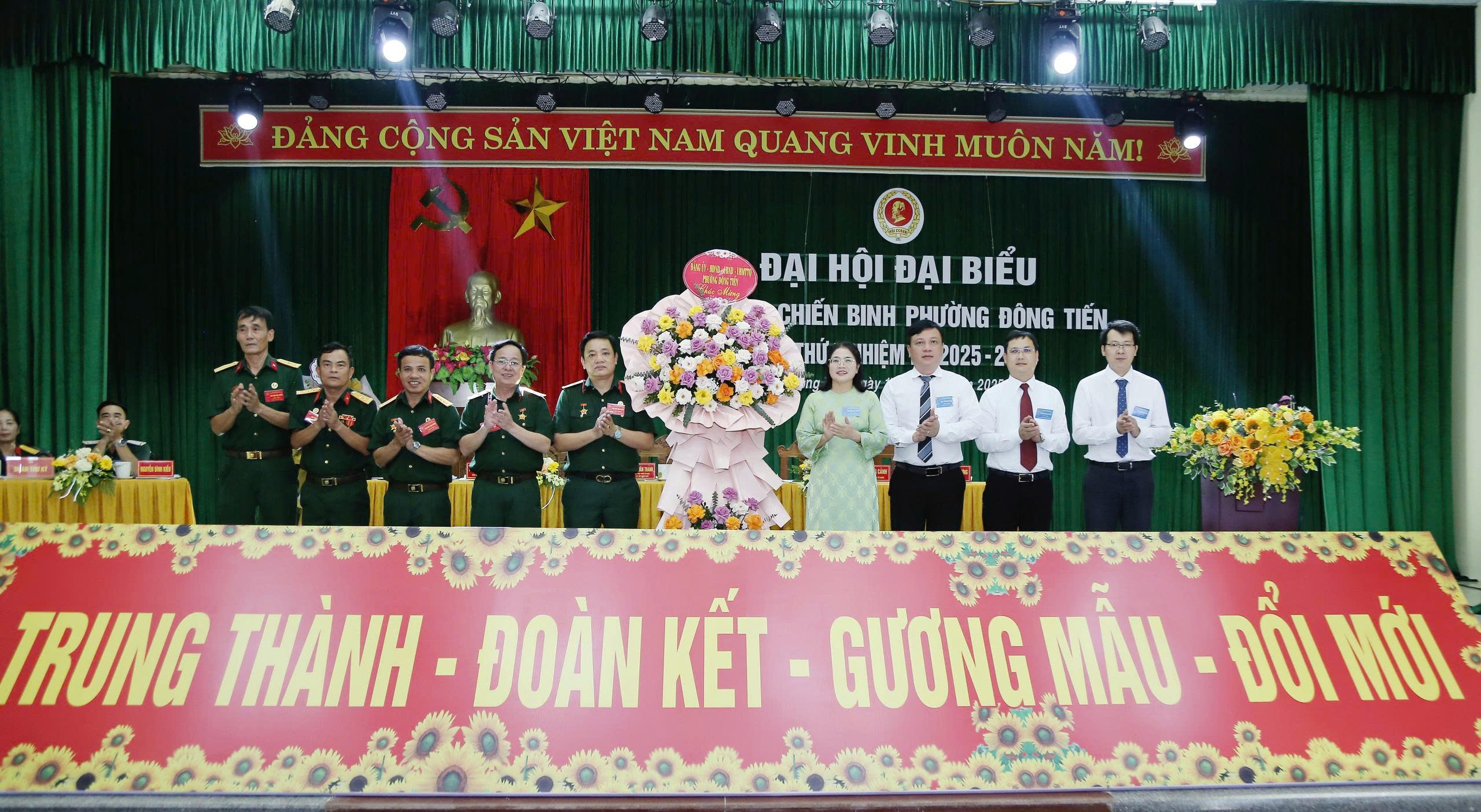 Đại hội Hội Cựu chiến binh phường Đông Tiến lần thứ nhất, nhiệm kỳ 2025-2030