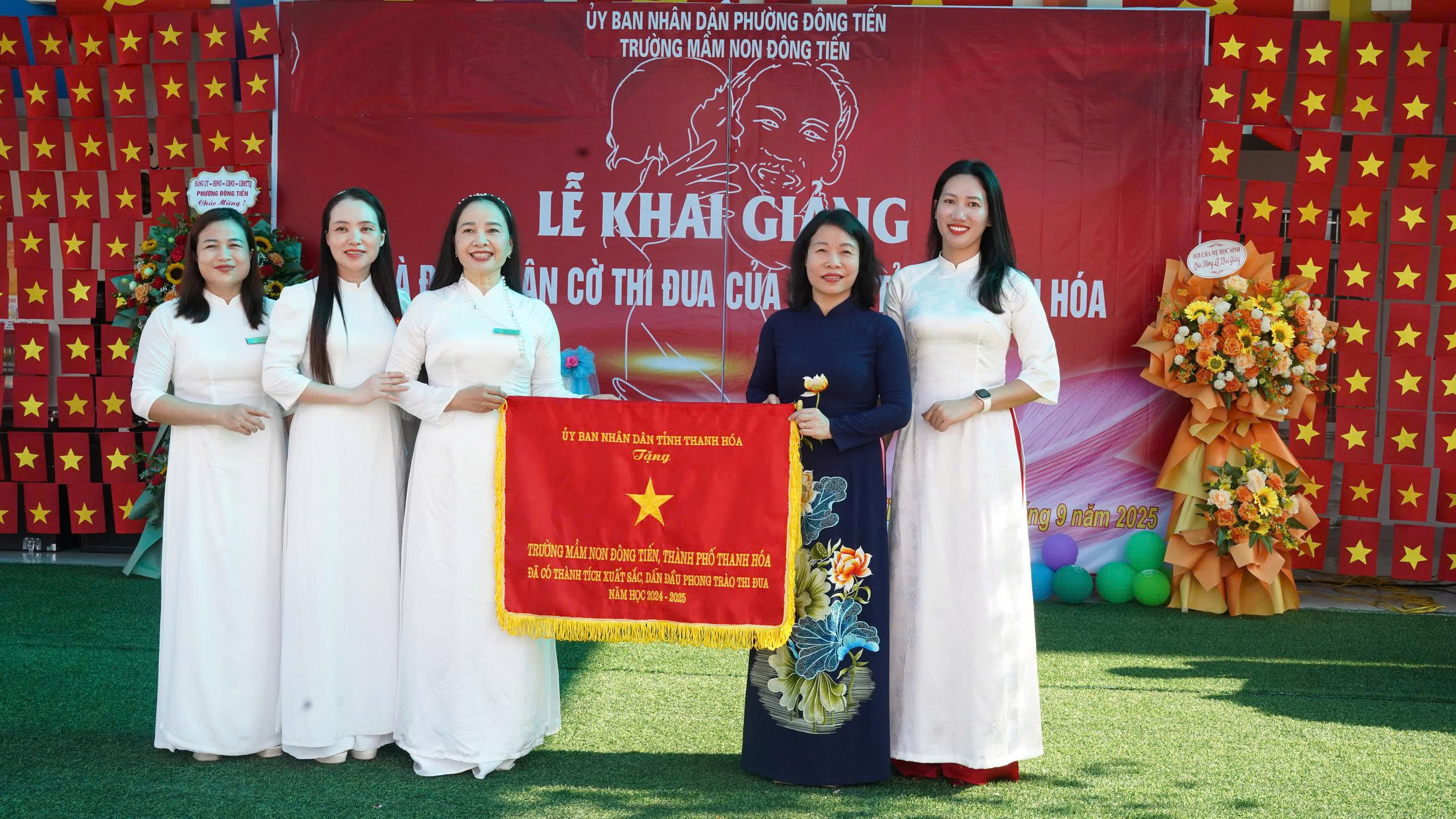  Các trường học trên địa bàn phường Đông Tiến tưng bừng khai giảng năm học mới 2025 – 2026