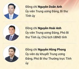 Đảng bộ tỉnh Thanh Hóa có 3 đồng chí được bầu vào Ban Chấp hành Trung ương Đảng khóa XIV