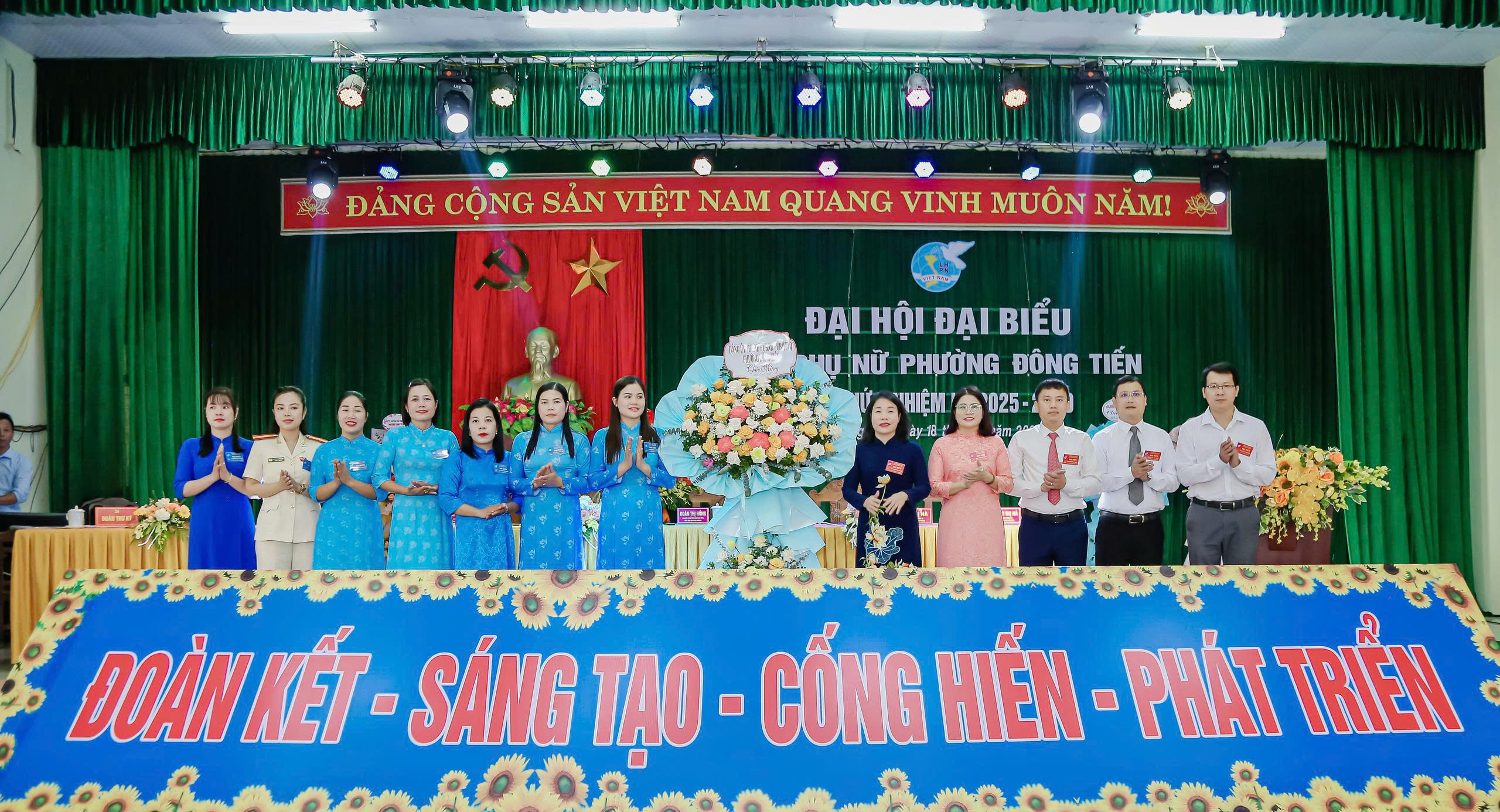 Đại hội Hội Liên hiệp Phụ nữ phường Đông Tiến lần thứ nhất, nhiệm kỳ 2025-2030