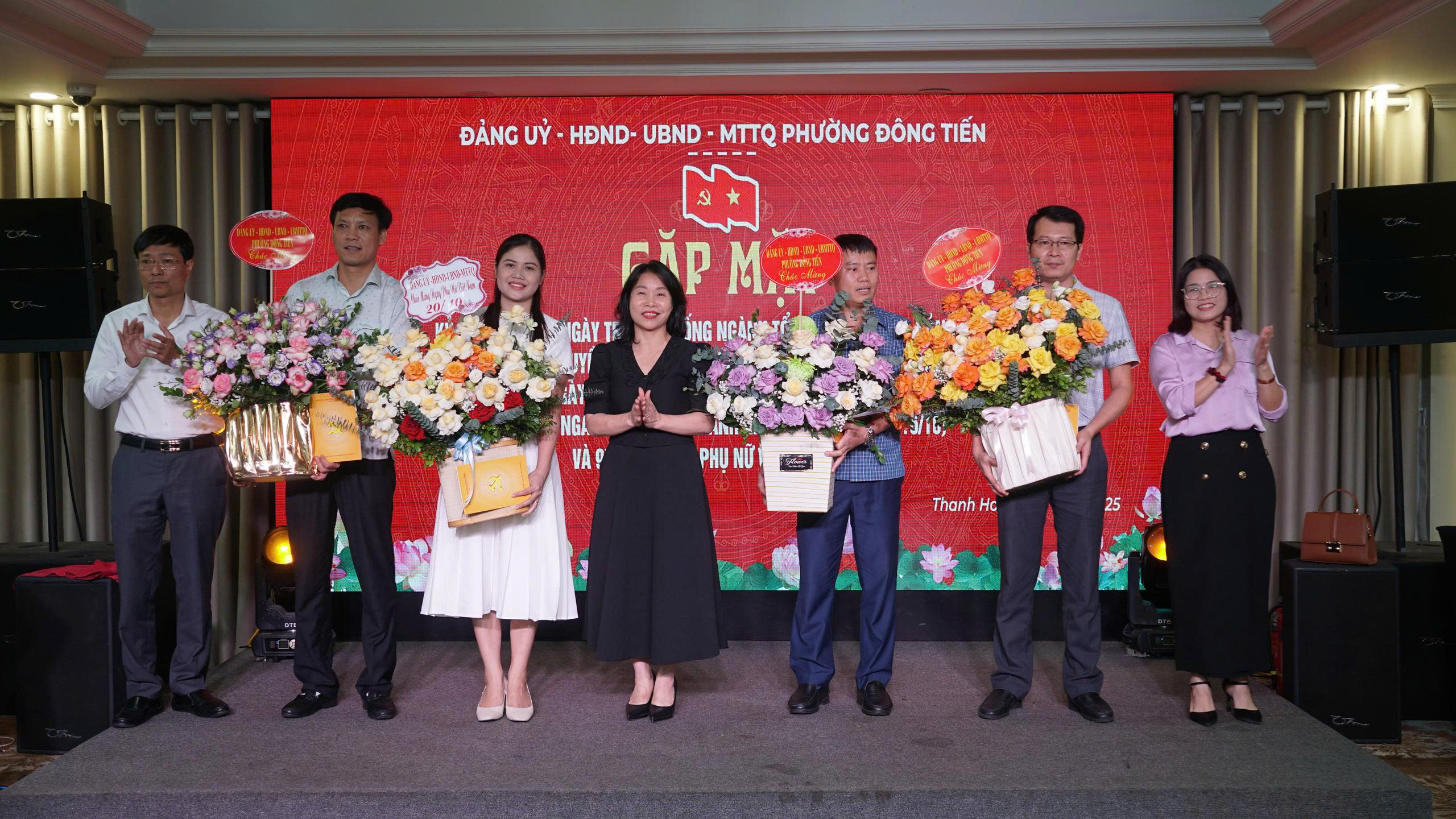 Phường Đông Tiến tổ chức tọa đàm kỷ niệm 95 năm Ngày truyền thống các Ban Xây dựng Đảng và Ngày Phụ nữ Việt Nam 20/10