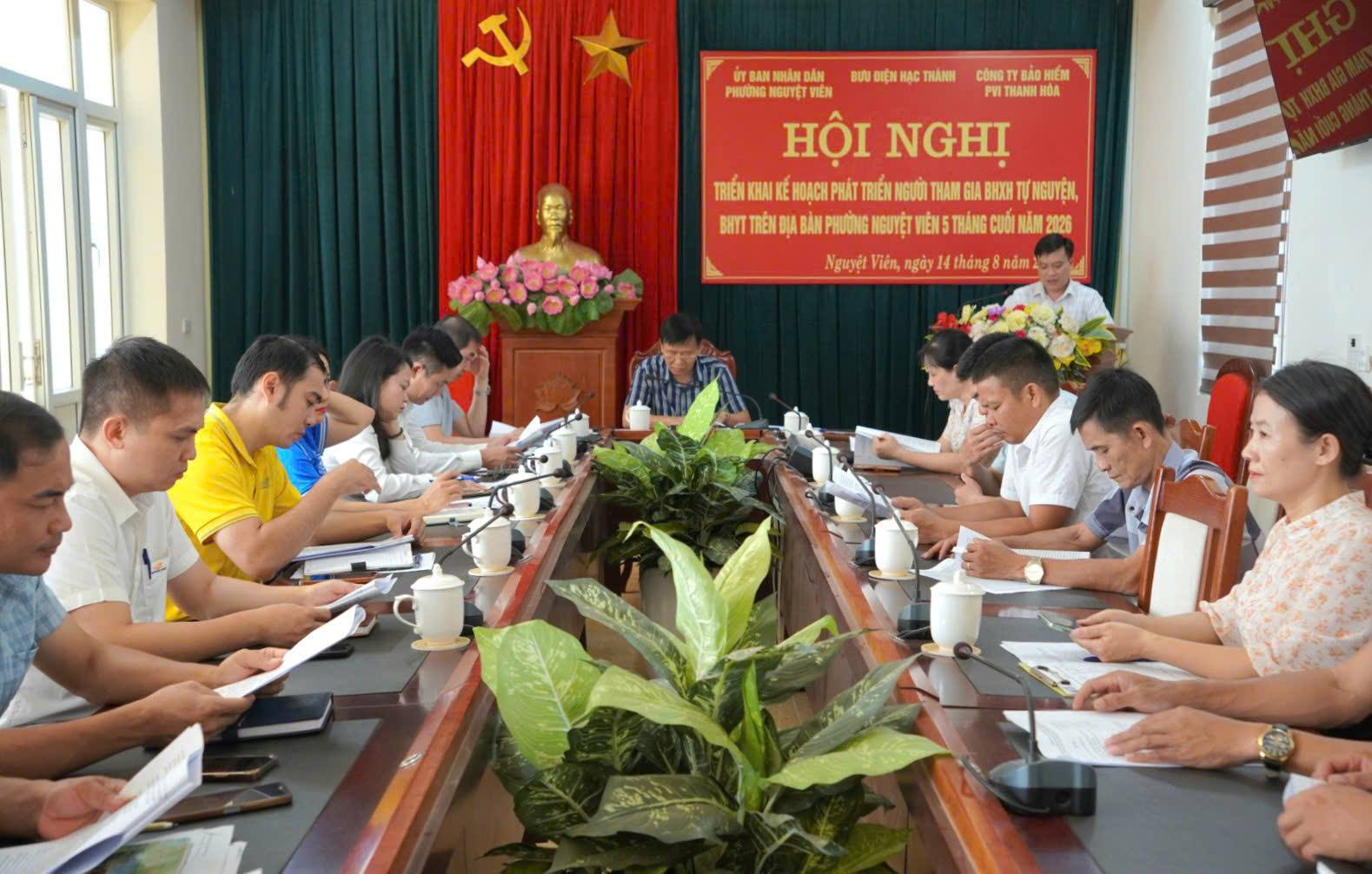 Nguyệt Viên triển khai kế hoạch phát triển người tham gia BHXH tự nguyện, BHYT 5 tháng cuối năm 2026