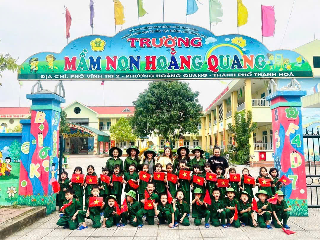 Trường mầm non Hoằng Quang - Hành trình xây dựng và phát triển bền vững