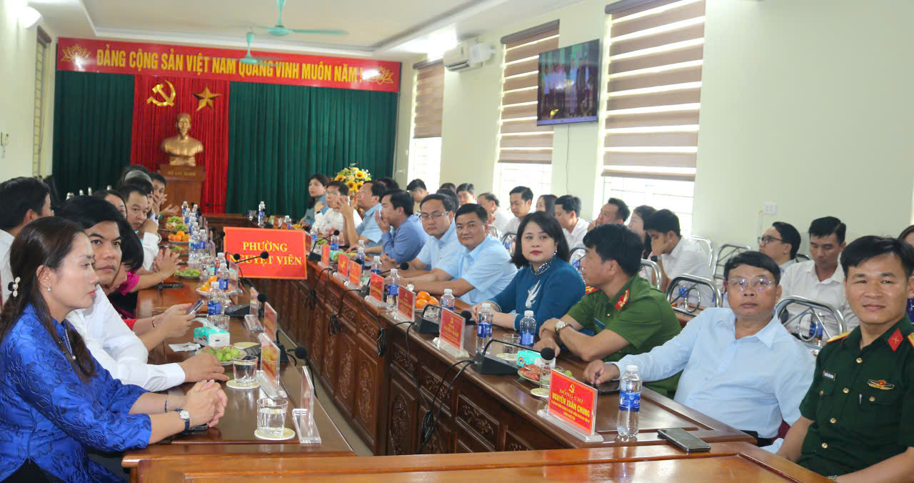 Nguyệt Viên đón đoàn công tác Hội An - Thắm tình kết nghĩa, mở rộng hợp tác phát triển