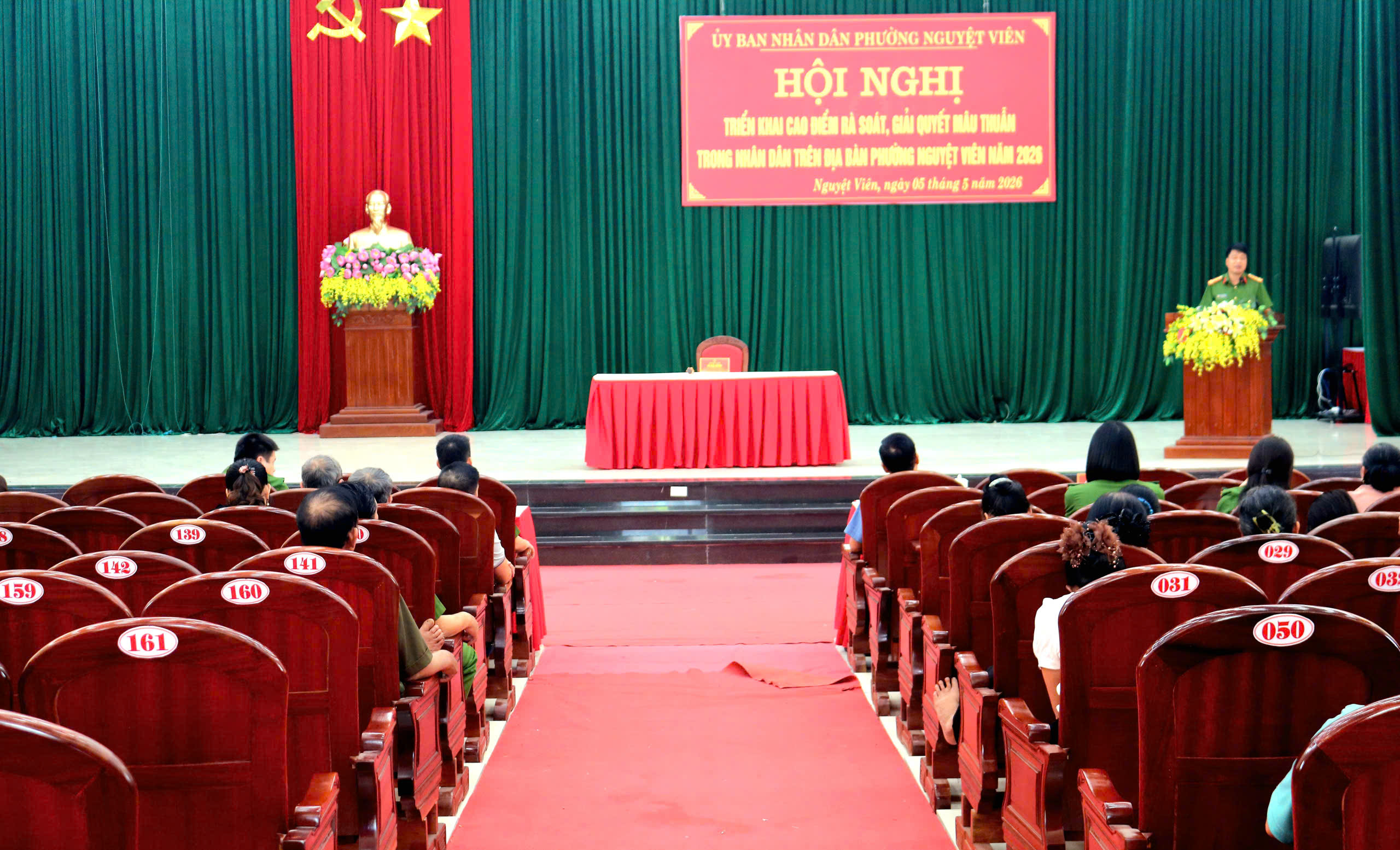 Phường Nguyệt Viên triển khai cao điểm rà soát, giải quyết mâu thuẫn trong Nhân dân năm 2026