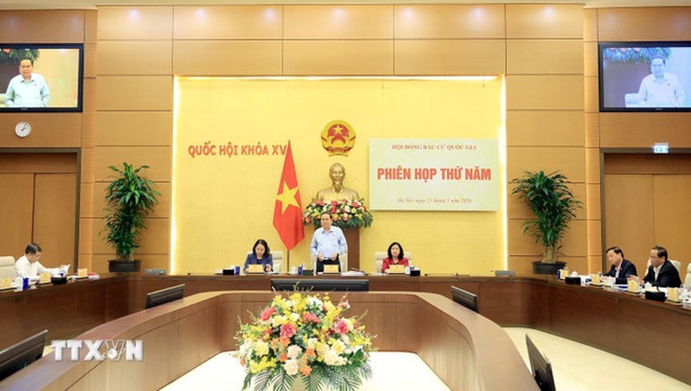 Thông qua Nghị quyết công bố kết quả bầu cử và danh sách những người trúng cử đại biểu Quốc hội khóa XVI- Ảnh 2.