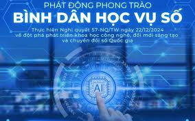 Hướng dẫn sử dụng nền tảng Bình dân học vụ số