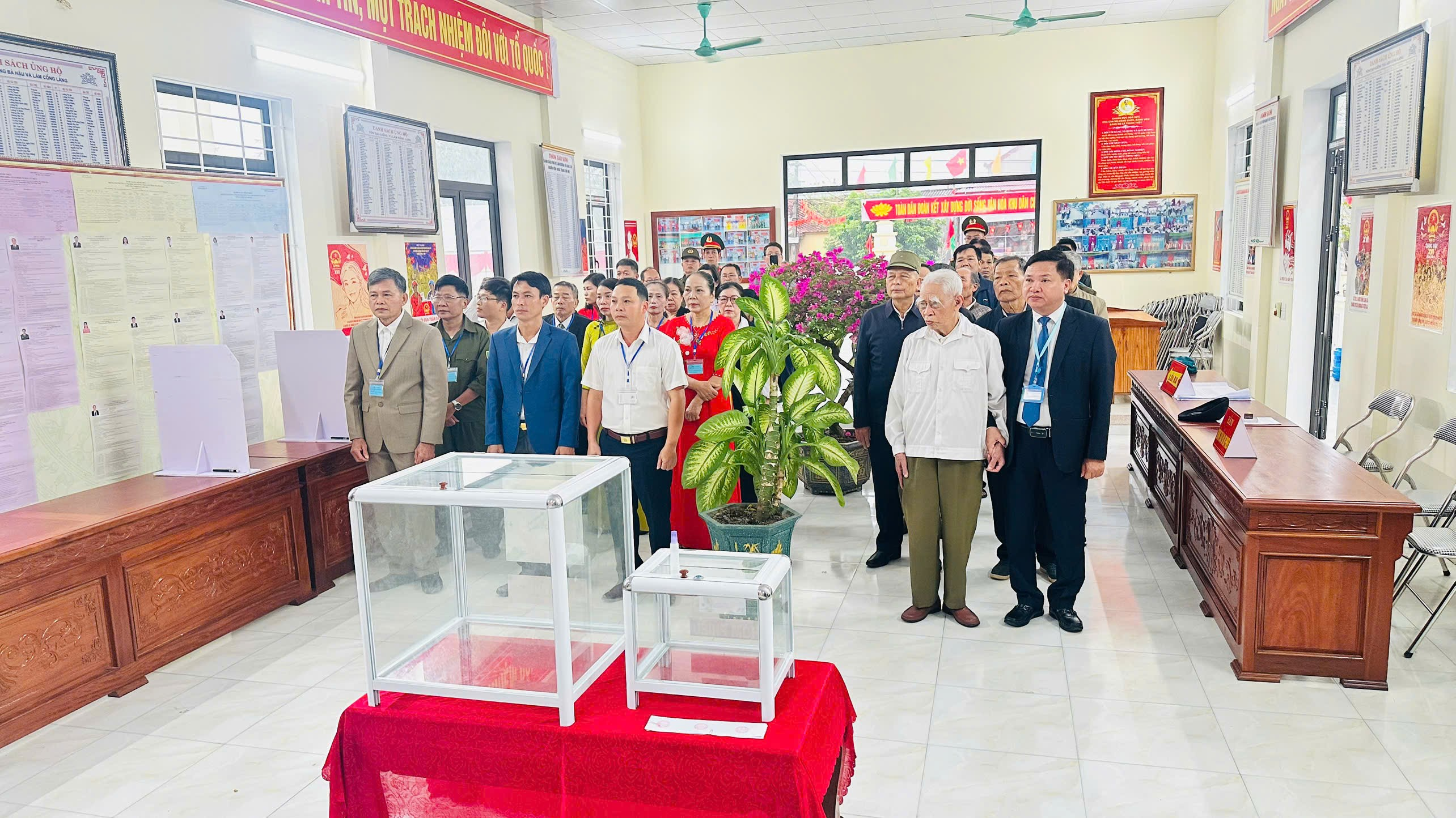 Ủy ban Bầu cử phường Ngọc Sơn công bố kết quả bầu cử và danh sách những người trúng cử đại biểu Hội đồng nhân dân phường Ngọc Sơn khóa II, nhiệm kỳ 2026 – 2031