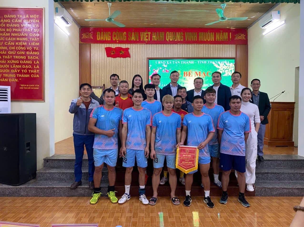 Xã Tân Thành tổ chức thành công Giải thể thao mừng Đảng, mừng Xuân Bính Ngọ năm 2026