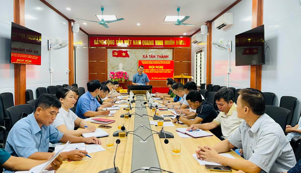Xã Tân Thành triển khai kế hoạch tuyển chọn và gọi công dân nhập ngũ  năm 2027