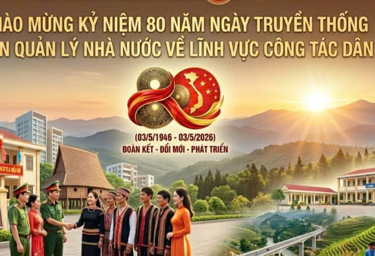 UBND xã Luận Thành ban hành Kế hoạch triển khai tuyên truyền kỷ niệm 80 năm Ngày truyền thống cơ quan quản lý nhà nước về lĩnh vực công tác dân tộc (03/5/1946 - 03/5/2026).