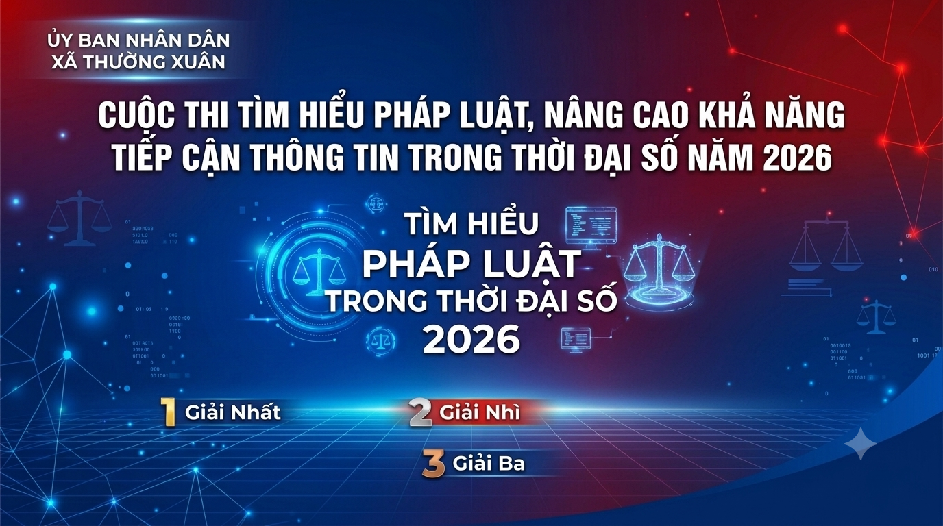 Công văn phát động Cuộc thi “Tìm hiểu pháp luật, nâng cao khả năng tiếp cận thông tin trong thời đại số” năm 2026