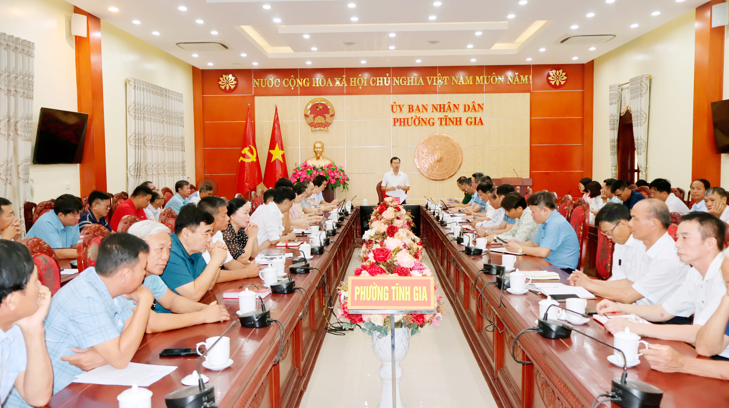 Hội nghị Tổng kết công tác phòng chống thiên tai năm 2025, triển khai nhiệm vụ năm 2026; kế hoạch sản xuất vụ mùa năm 2026, công tác đầu tư cơ sở hạ tầng trên địa bàn phường