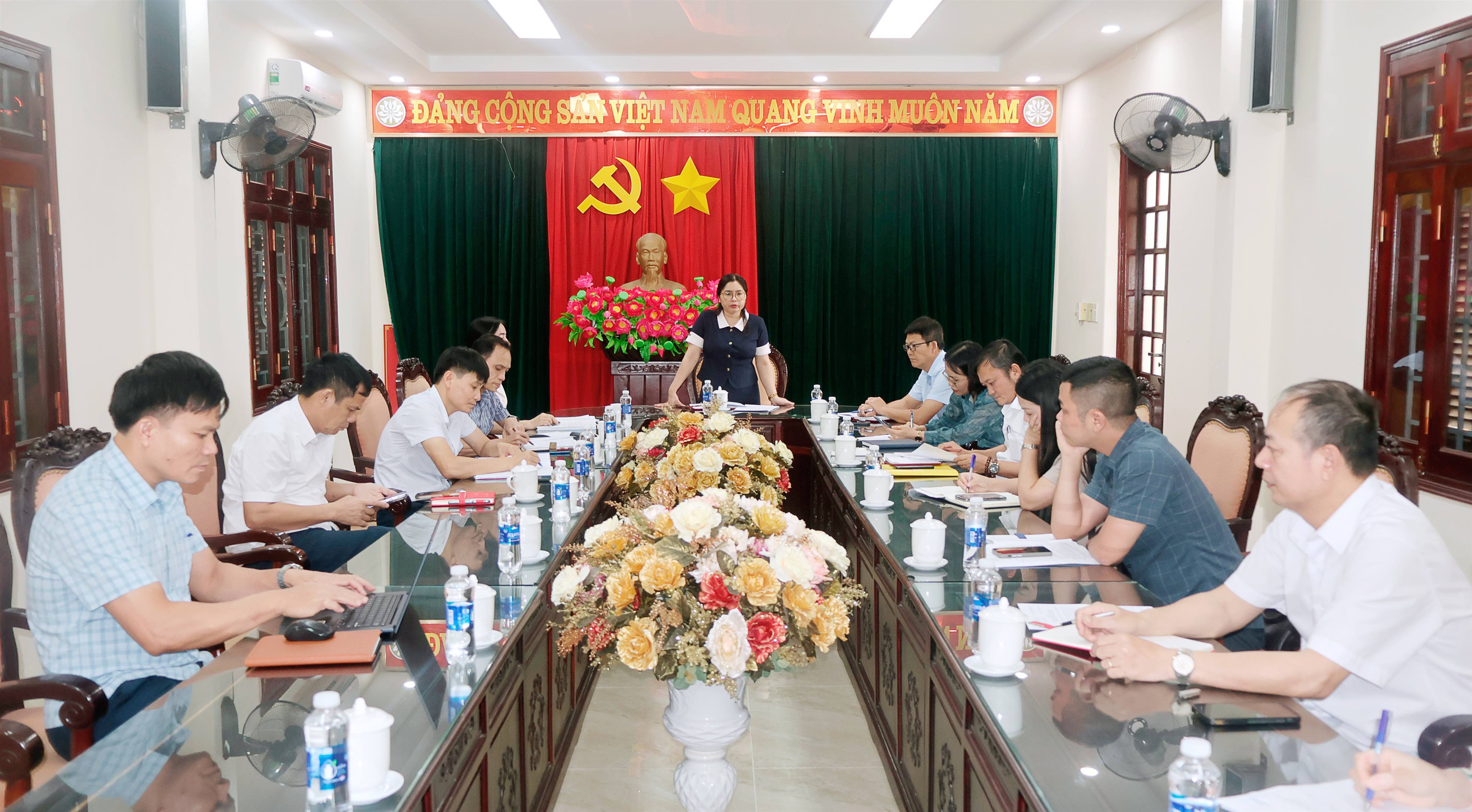 Hội nghị giao ban các cơ quan tham mưu, giúp việc của Đảng ủy, Mặt trận Tổ quốc và các tổ chức chính trị - xã hội phường tháng 7 năm 2026