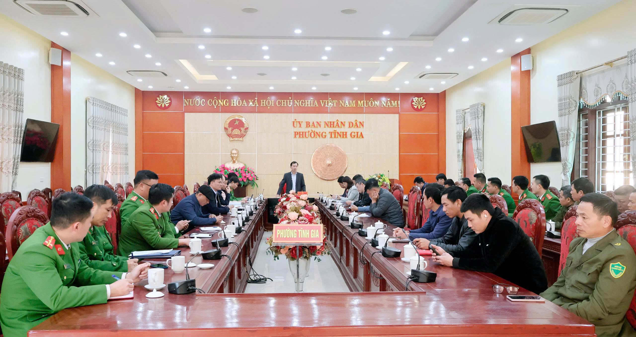 Phường Tĩnh Gia triển khai kế hoạch giải tỏa vi phạm trật tự hành lang an toàn giao thông tuyến quốc lộ 1A