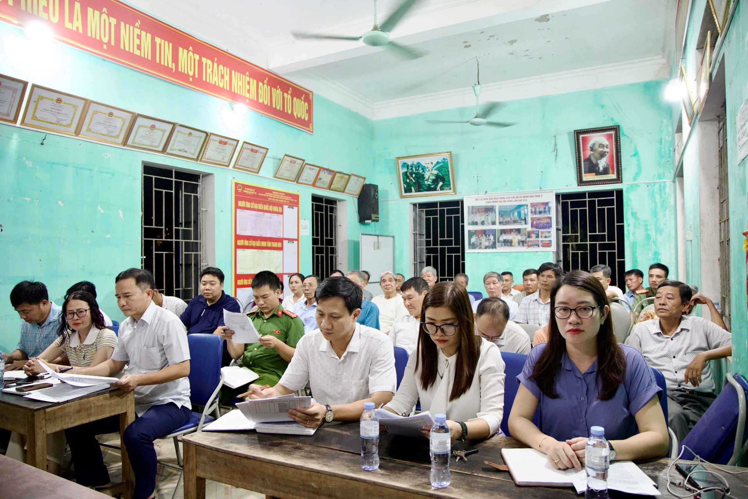Phường Đào Duy Từ tổ chức Hội nghị tuyên truyền, vận động thực hiện công tác bồi thường, hỗ trợ và tái định cư tại TDP Vạn Xuân