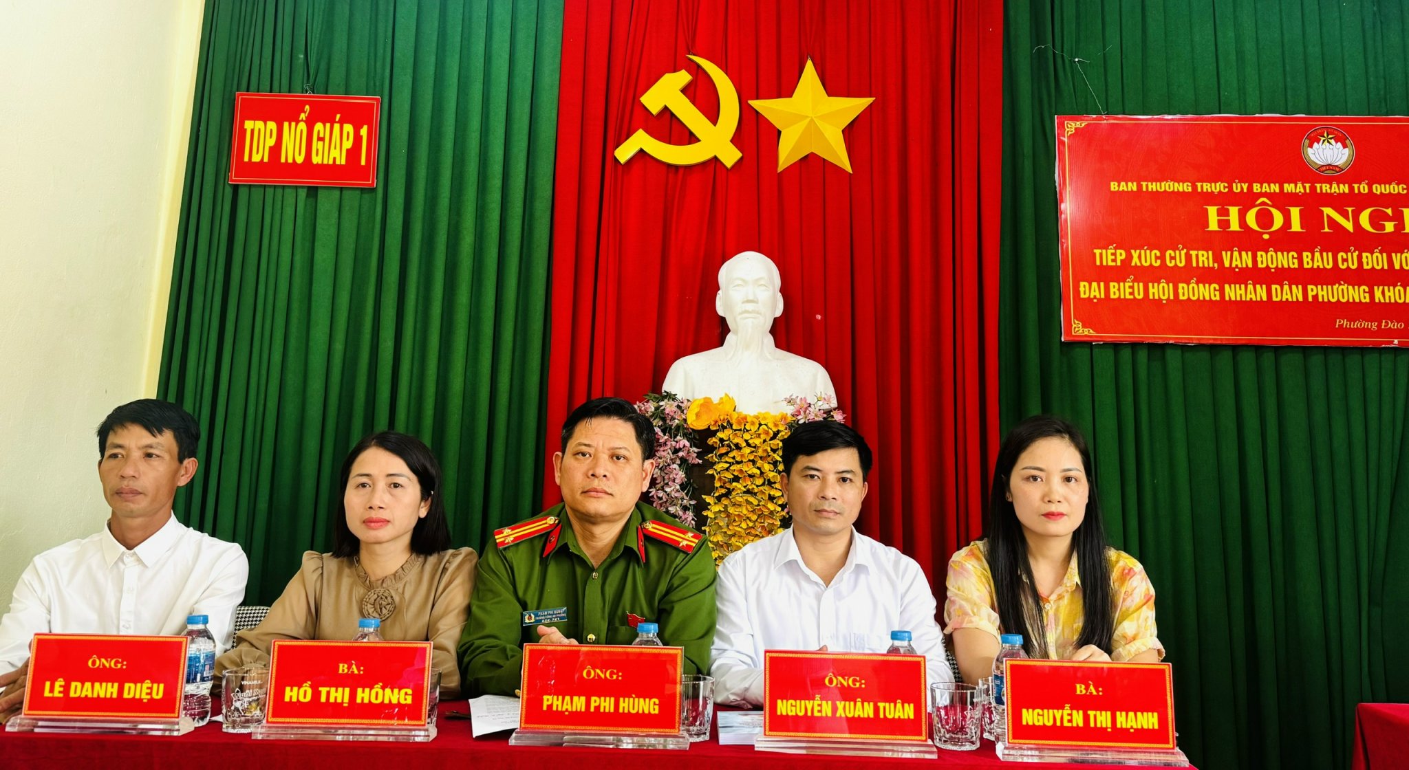 Hội nghị tiếp xúc cử tri vận động bầu cử đại biểu HĐND phường Đào Duy Từ khóa II, nhiệm kỳ 2026–2031 tại Đơn vị bầu cử số 4