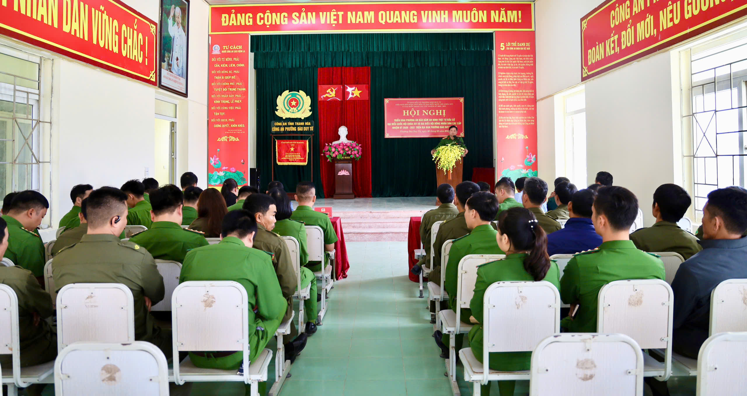 Hội nghị triển khai phương án bảo đảm an ninh trật tự phục vụ bầu cử đại biểu Quốc hội khóa XVI và đại biểu Hội đồng nhân dân các cấp nhiệm kỳ 2026 – 2031 trên địa bàn phường.