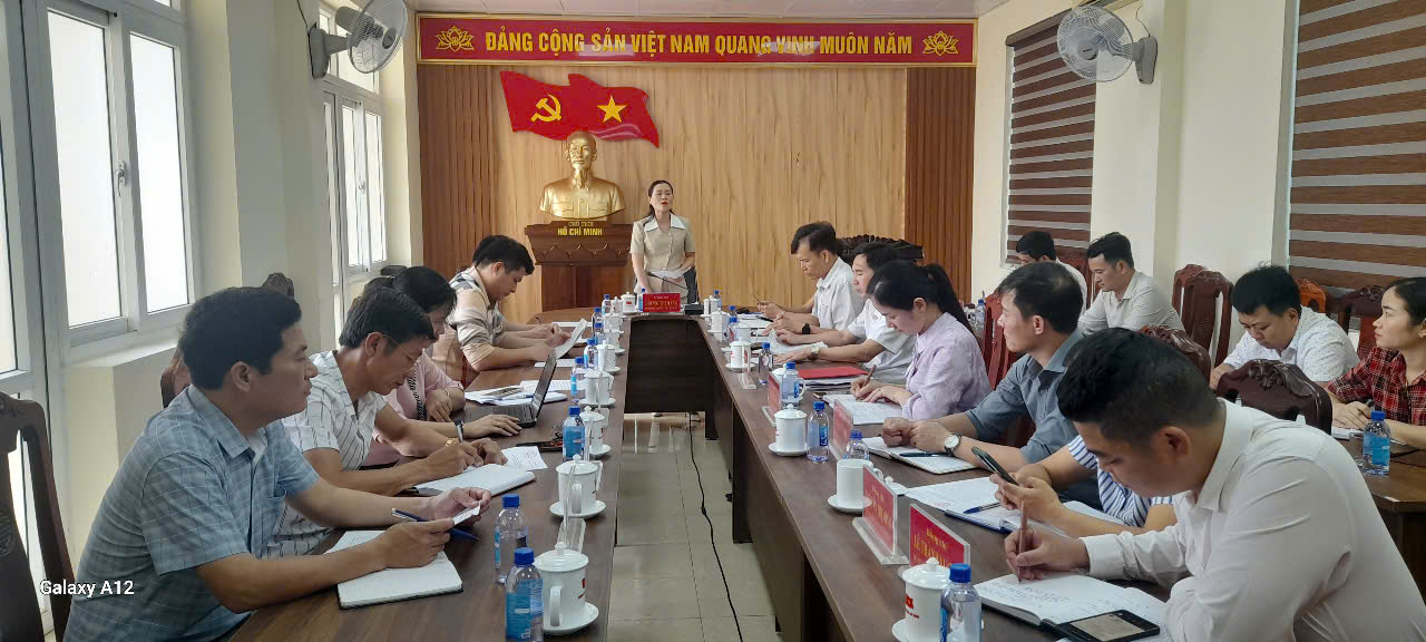 Ban công tác 35, Tổ nội chính phường Hải Bình tổ chức hội nghị Sơ kết quý I, triển khai các nhiệm vụ trọng tâm quý II năm 2026.