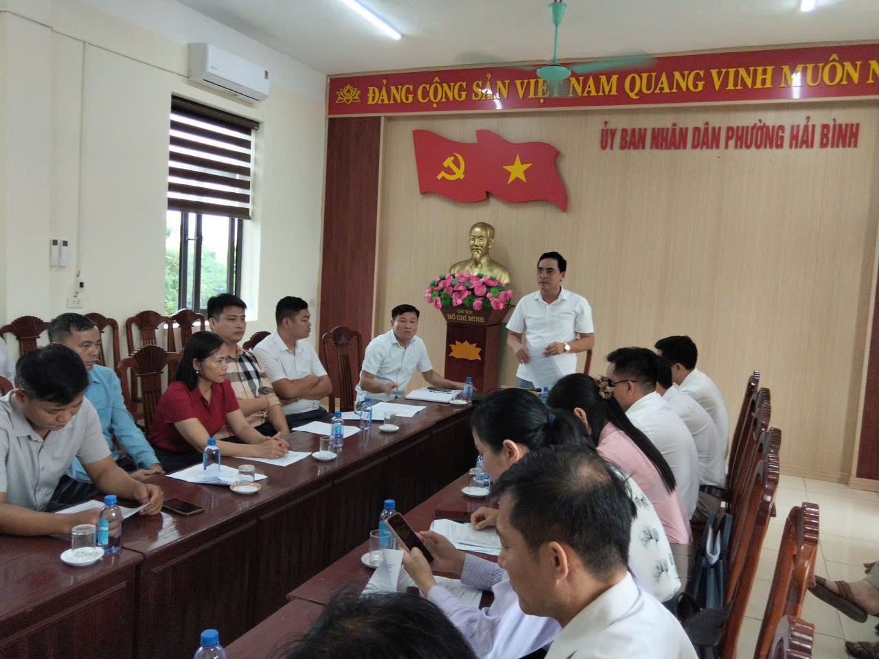 Ban Chỉ đạo hoạt động hè phường Hải Bình tổ chức Hội nghị tổng kết Hoạt động hè năm 2026 .