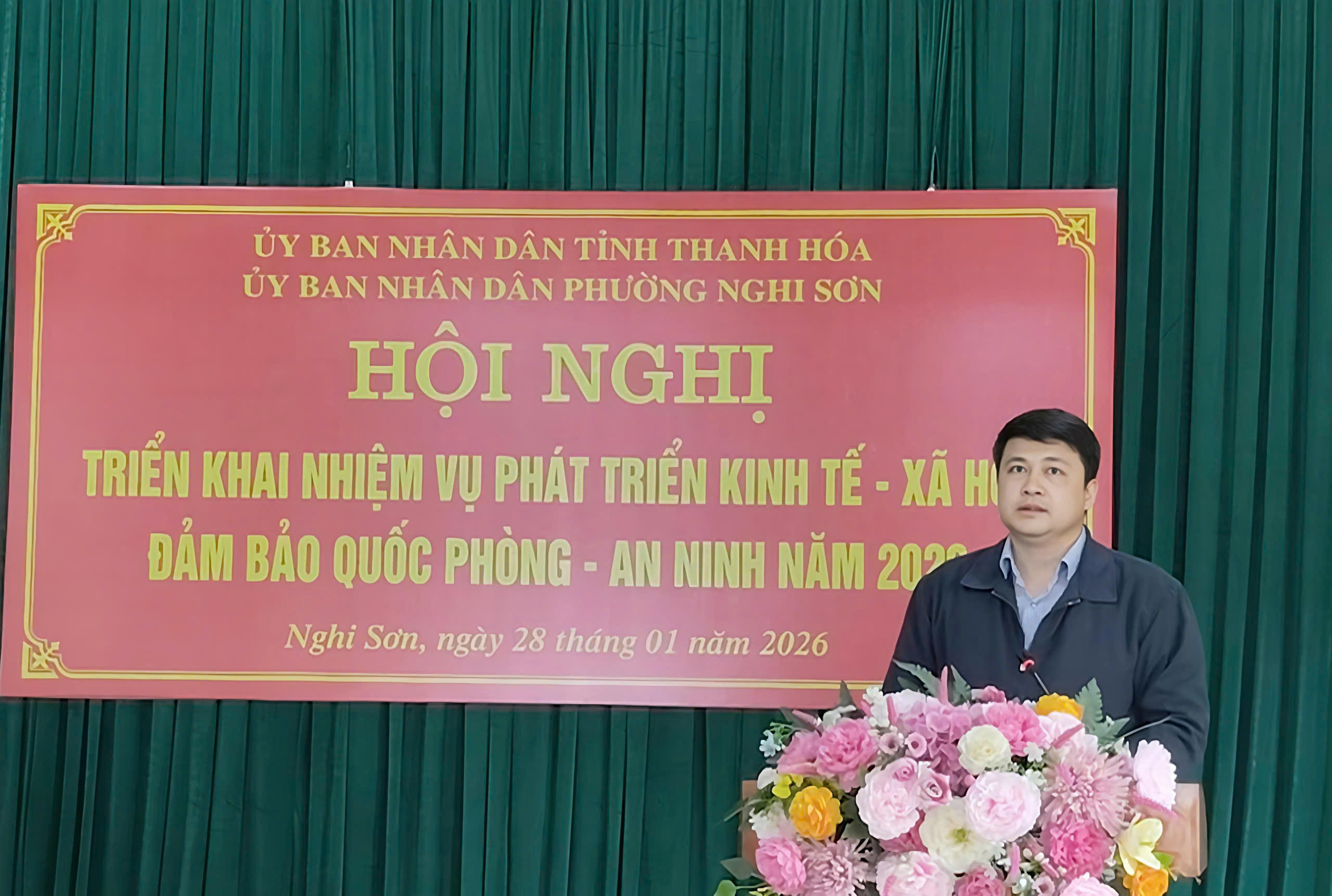 Hội nghị triển khai nhiệm vụ phát triển Kinh tế - Xã hội; Đảm bảo Quốc phòng - Anh ninh và phát động phong trào thi đua năm 2026