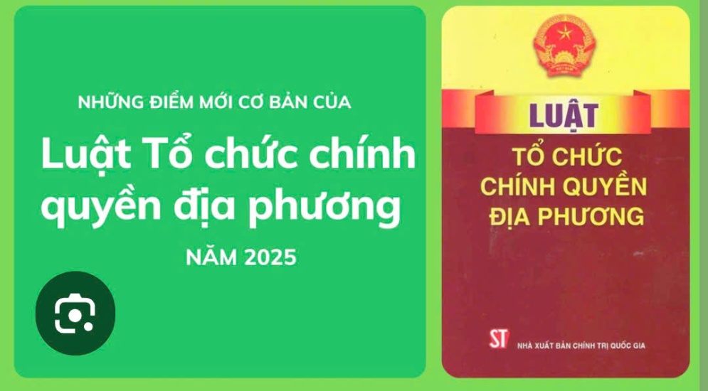 LUẬT  TỔ CHỨC CHÍNH QUYỀN ĐỊA PHƯƠNG