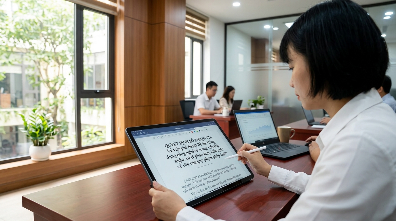 Quyết định số 244/QĐ-TTg của Thủ tướng Chính phủ: Về việc phê duyệt Đề án "Ứng dụng công nghệ số trong việc tiếp nhận, xử lý phản ánh, kiến nghị về văn bản quy phạm pháp luật"