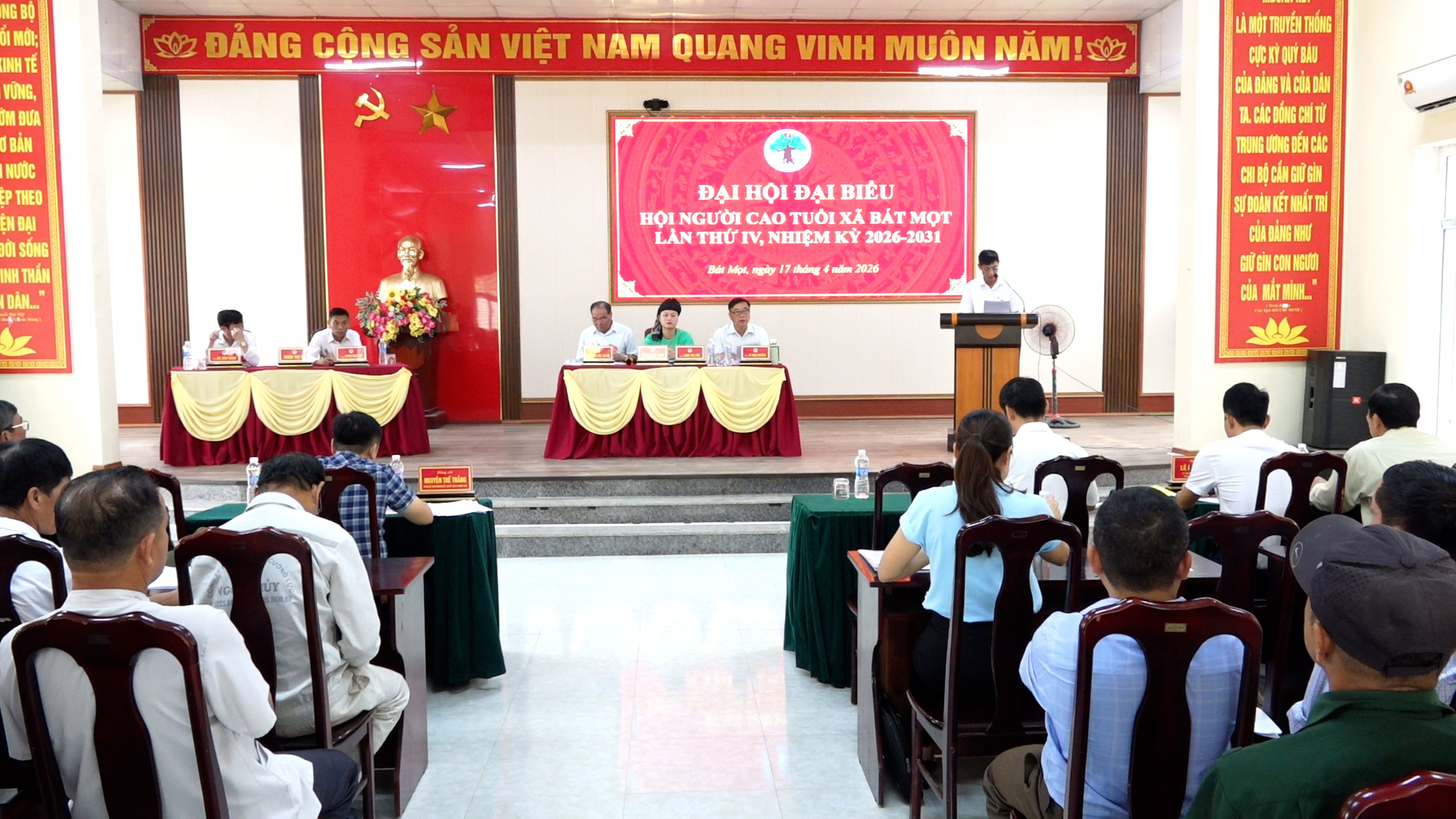 ĐẠI HỘI ĐẠI BIỂU HỘI NGƯỜI CAO TUỔI XÃ BÁT MỌT LẦN THỨ IV, NHIỆM KỲ 2026–2031