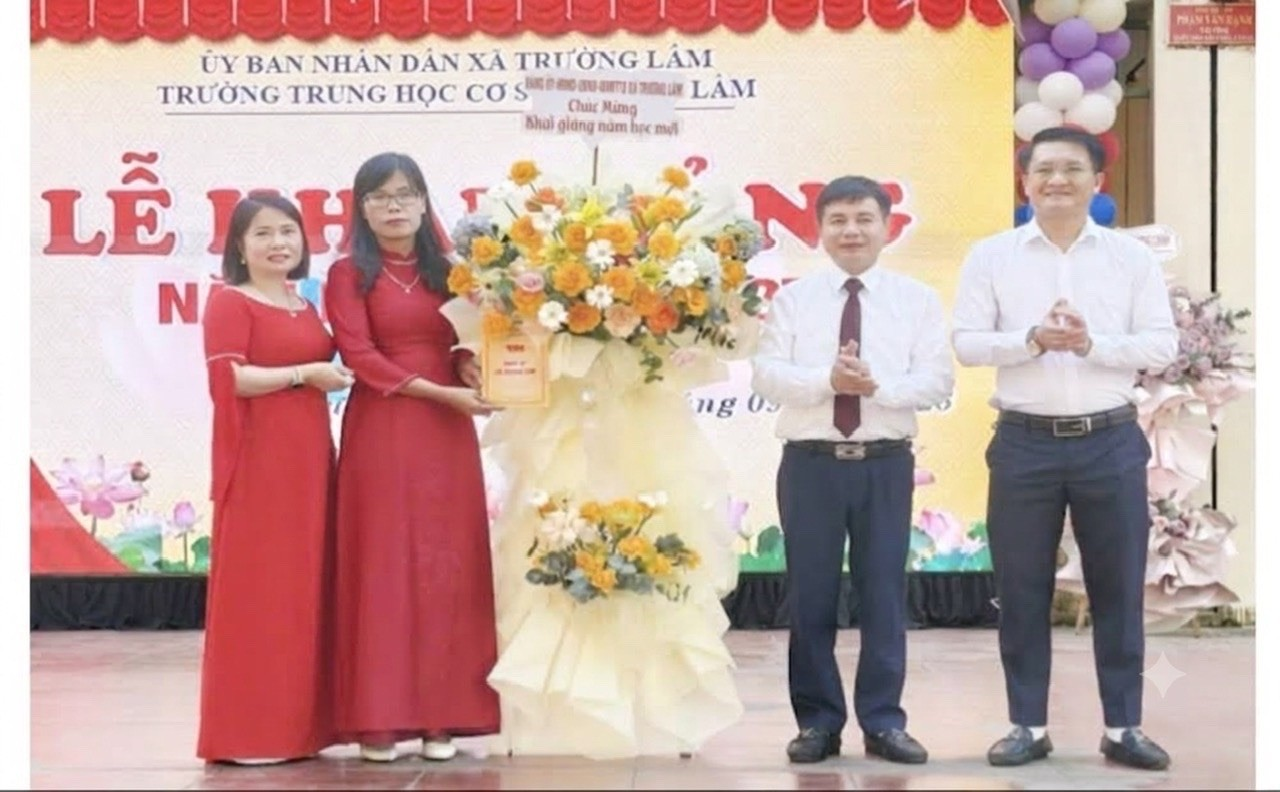 XÃ TRƯỜNG LÂM HÒA CHUNG KHÔNG KHÍ KHAI GIẢNG NĂM HỌC 2026-2027