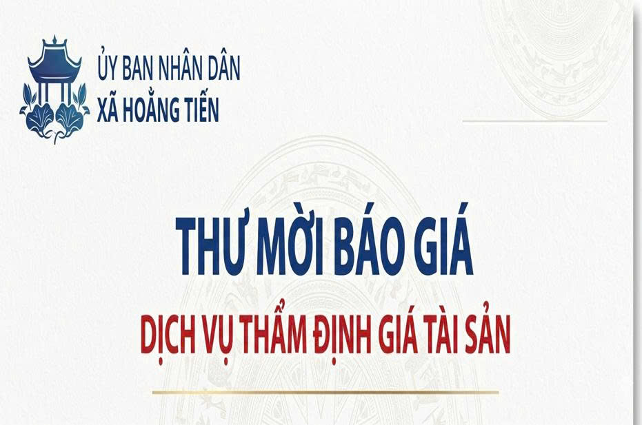 THƯ MỜI BÁO GIÁ DỊCH VỤ