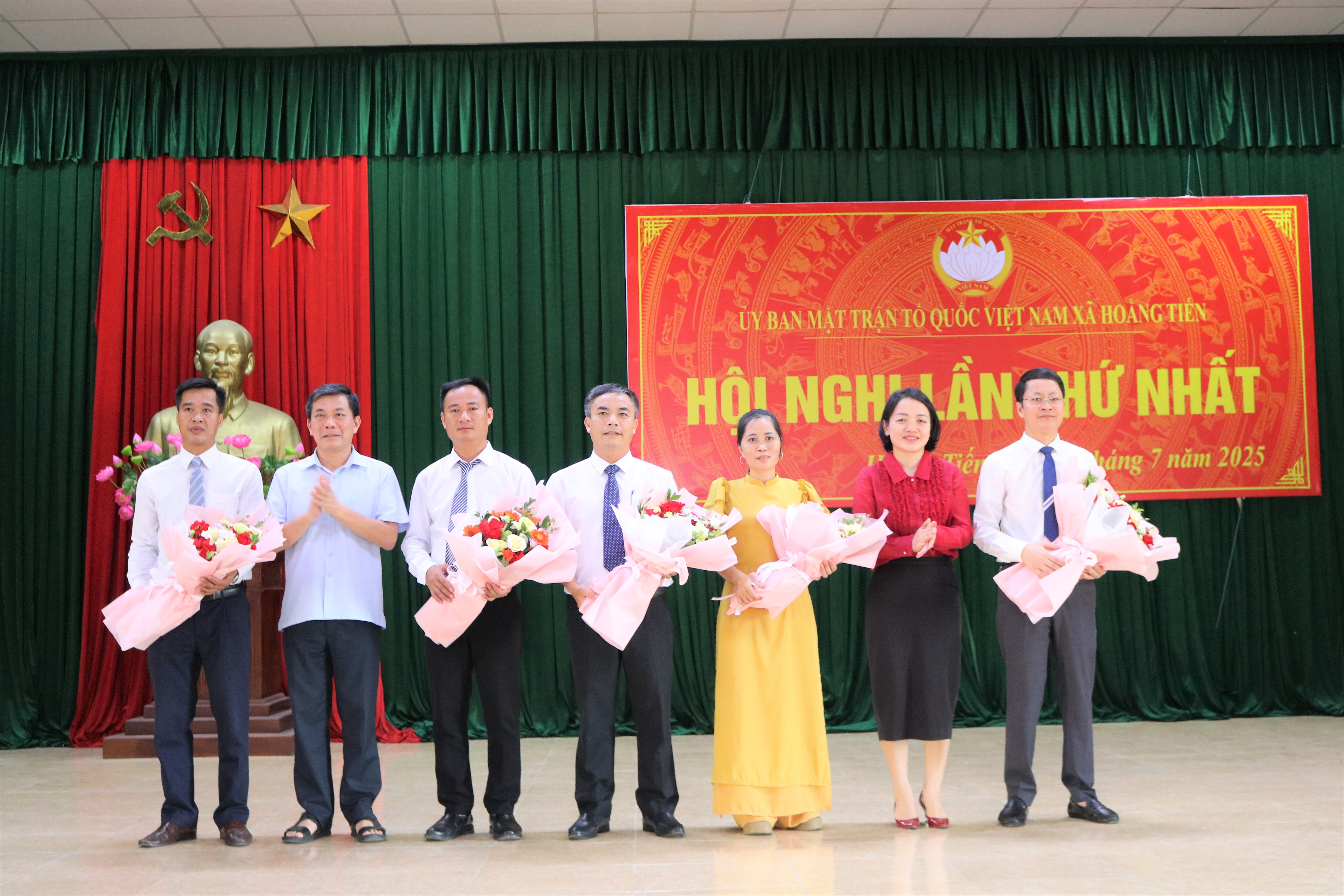 Hoằng Tiến tổ chức Hội nghị Ủy ban MTTQ xã lần thứ nhất, nhiệm kỳ 2024-2029