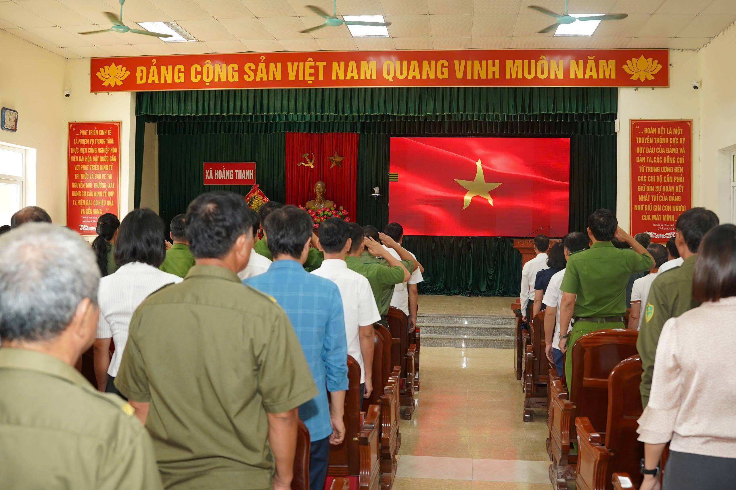 HOẰNG THANH TỔ CHỨC NGÀY HỘI TOÀN DÂN BẢO VỆ AN NINH TỔ QUỐC NĂM 2026