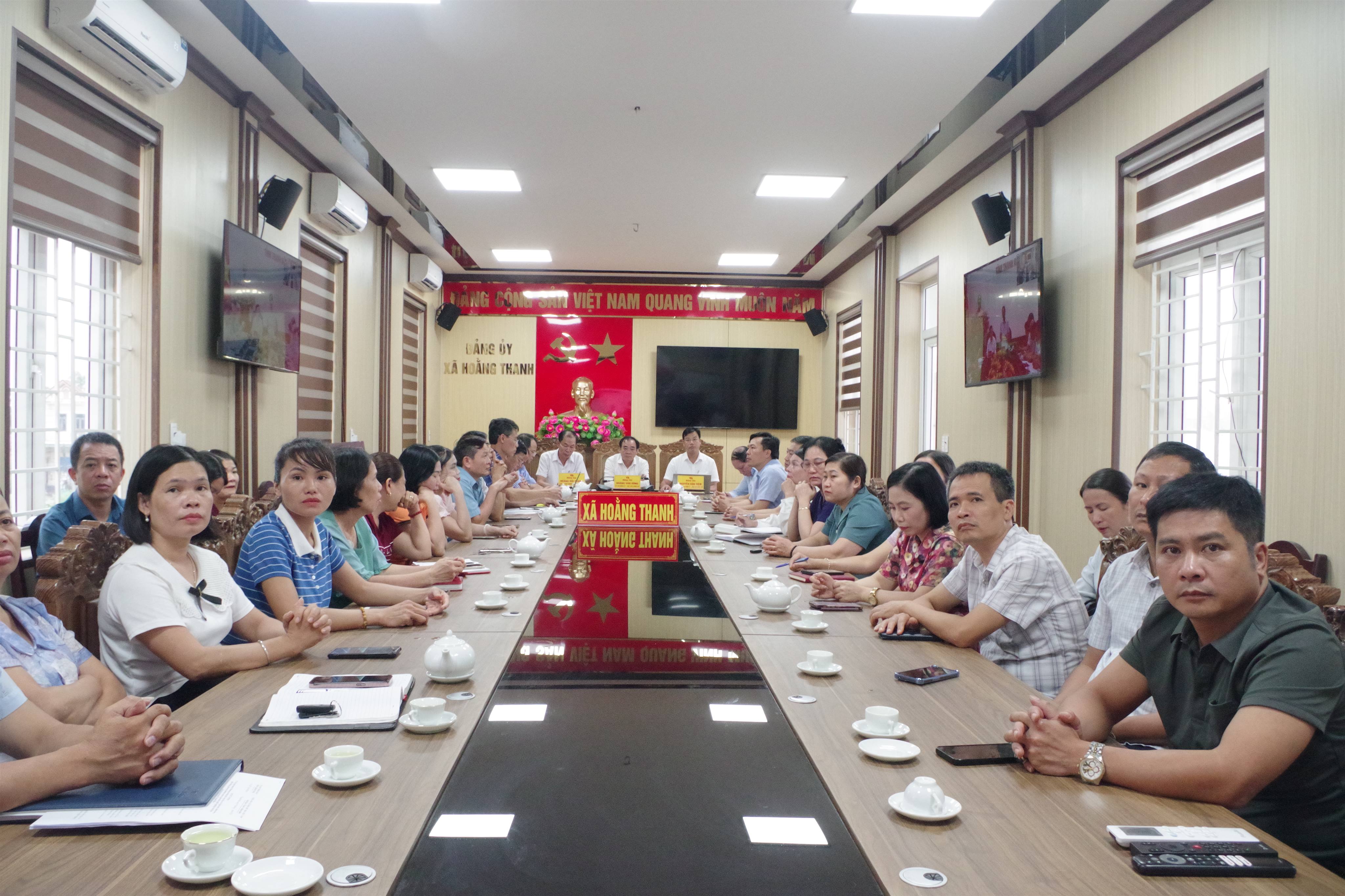 HOẰNG THANH THAM DỰ HỘI NGHỊ TRỰC TUYẾN TRIỂN KHAI PHƯƠNG ÁN TỔNG THỂ SẮP XẾP CÁC CƠ SỞ GIÁO DỤC TRÊN ĐỊA BÀN TỈNH