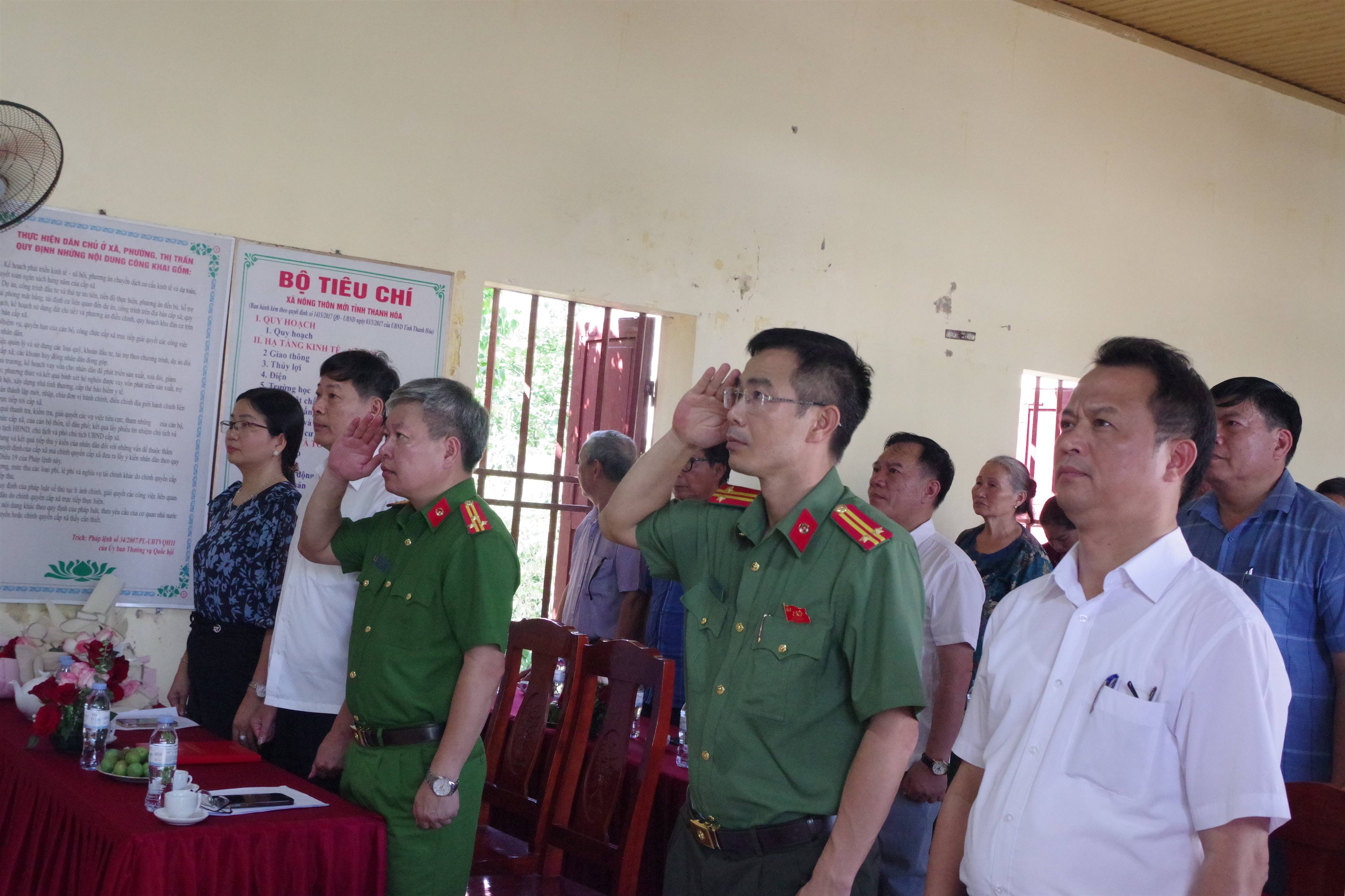 THÔN HỒNG KỲ, XÃ HOẰNG THANH TỔ CHỨC NGÀY HỘI TOÀN DÂN BẢO VỆ AN NINH TỔ QUỐC NĂM 2026